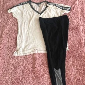 Pink Victoria secret outfit
